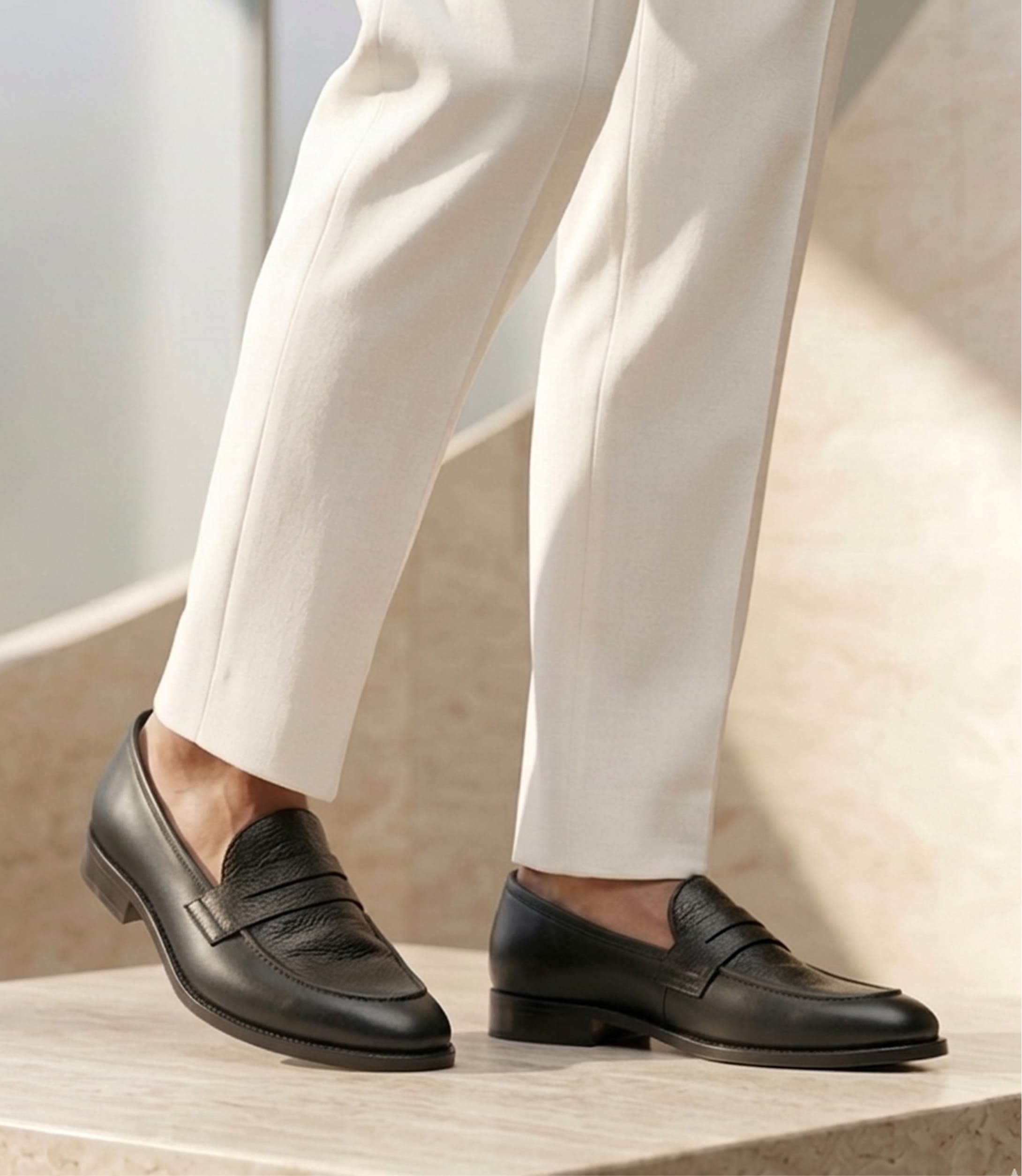 Obsidian Penny Loafer